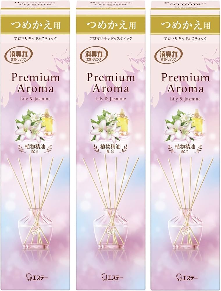 Amazon | 消臭力 プレミアムアロマ [まとめ買い] 部屋用 スティック