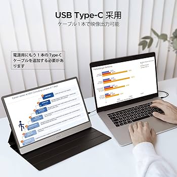 Amazon.co.jp: モバイルモニター - KOORUI 15.6インチ モバイル