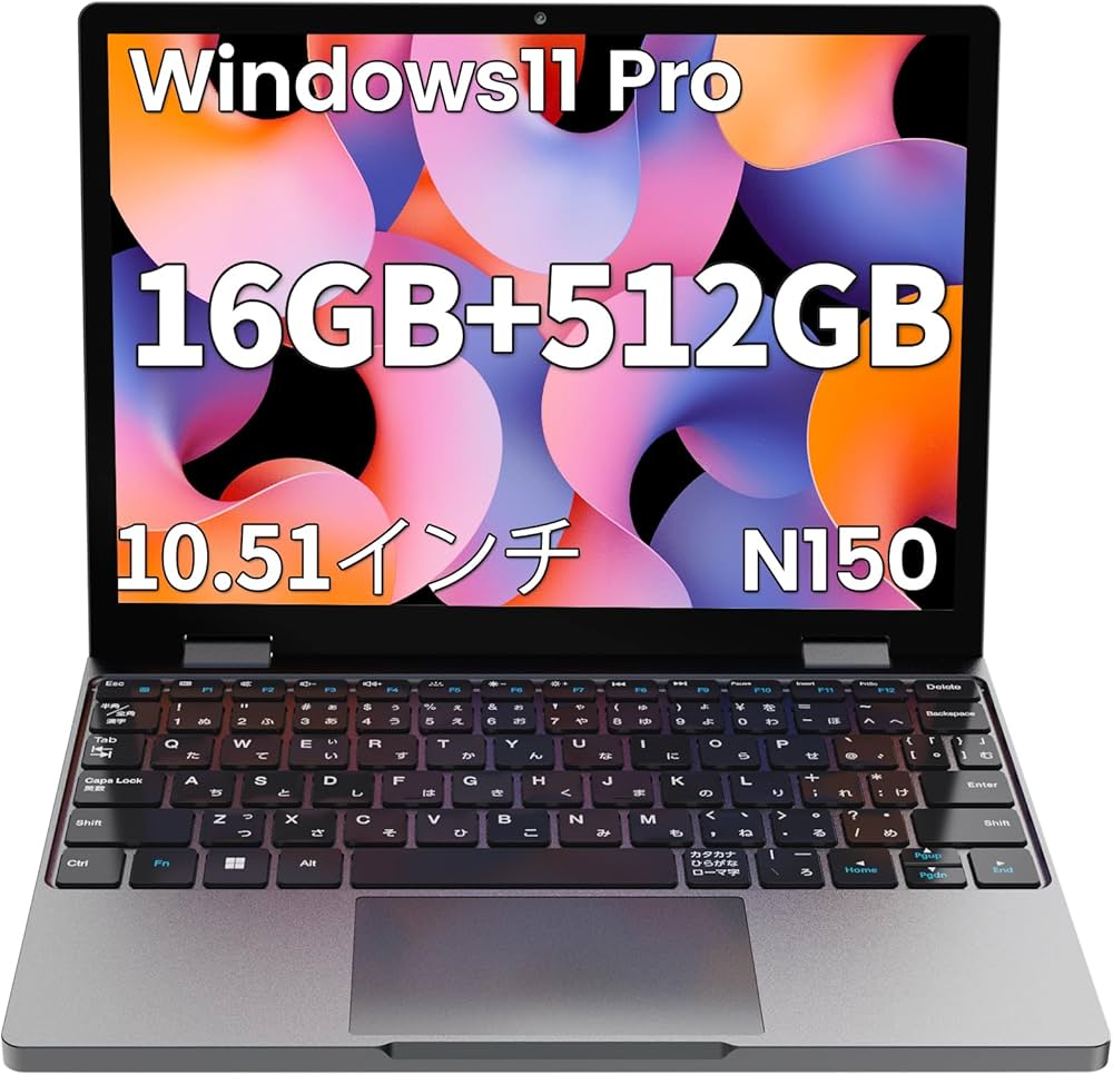 Amazon.co.jp: Zwide Notebook Computer 10.51 Inch N150 Windows 11