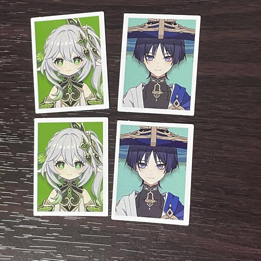 Amazon.co.jp: 原神 証明写真 放浪者 スカラマシュ ナヒーダ 韓国