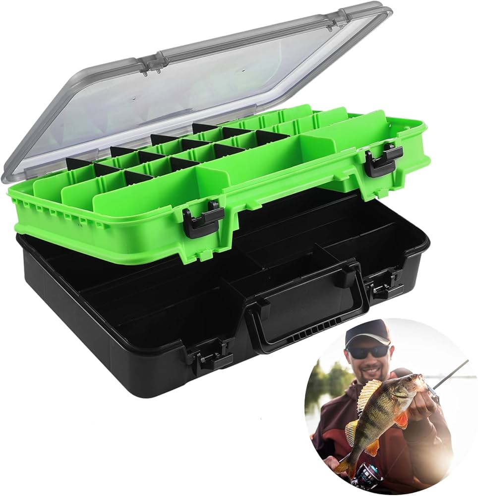 バス釣り引退SUGOI 2段式釣り道具ボックス