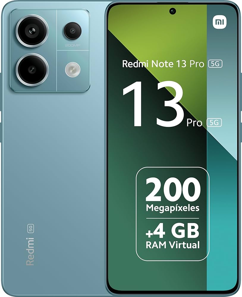 Amazon.com: XIAOMI Redmi Note 13 PRO 5G + 4G LTE (128GB + 8GB