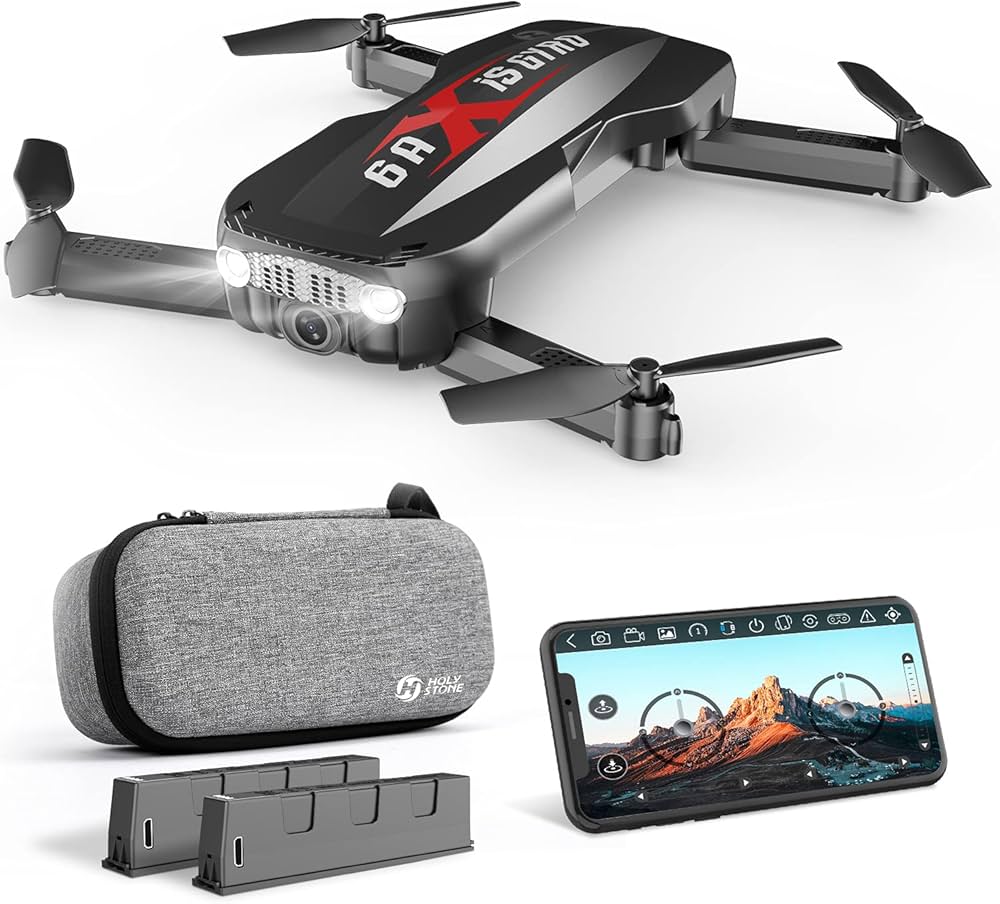 Amazon.co.jp: ドローン カメラ付き Holy Stone 折りたたみ式 1080P