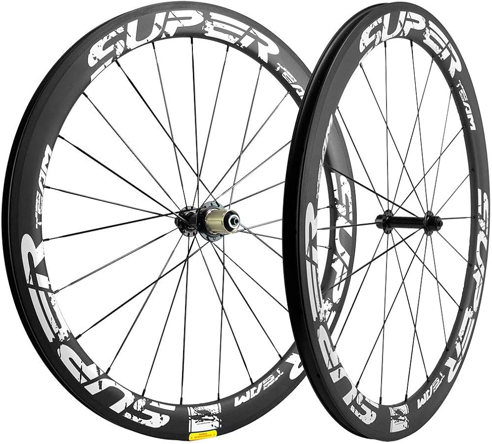 Amazon | Superteam(スーパーチーム) 50/25mm UCI承認 ホイール 700c