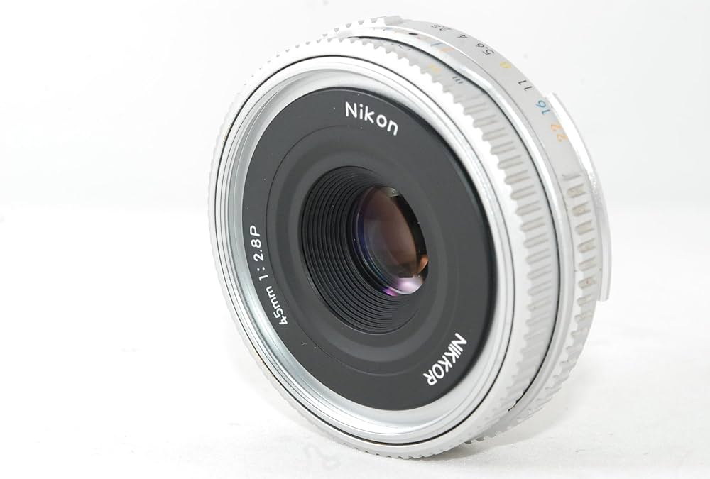 Amazon.co.jp: Nikon Ai 45mm F2.8P シルバー ニコン : 家電＆カメラ