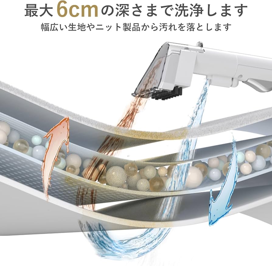 Amazon | ENCHE カーペットクリーナー リンサークリーナー 16000Pa強力