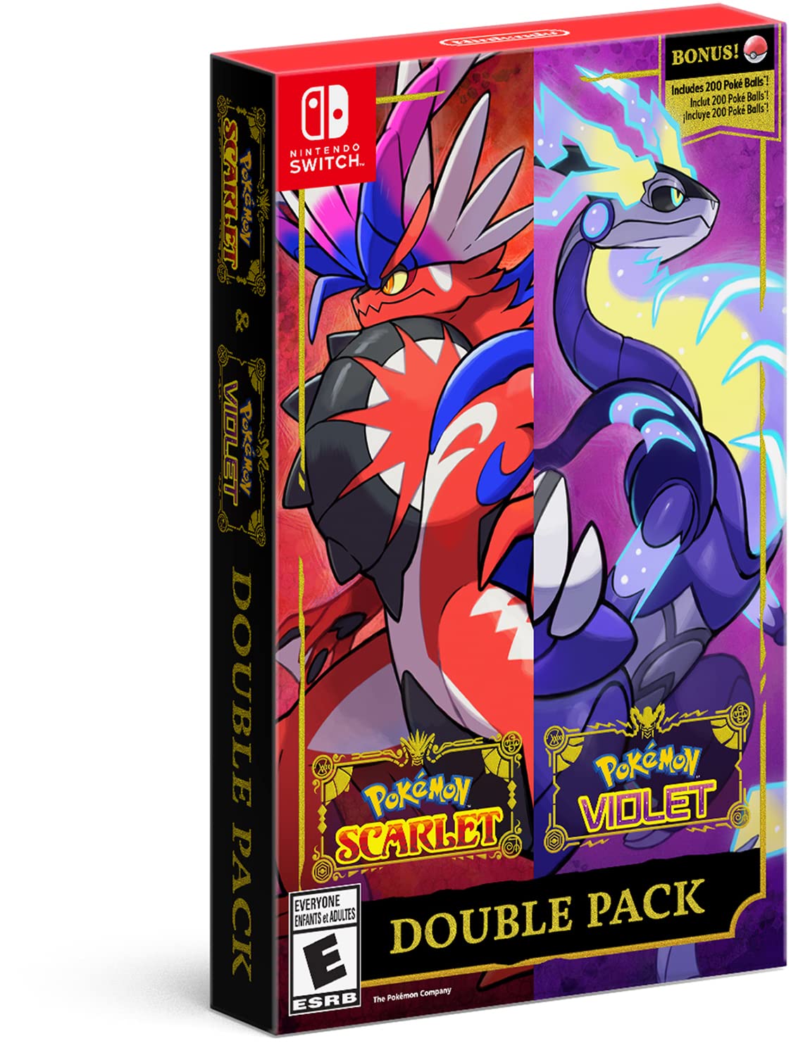 Amazon.co.jp: Pokemon Scarlet & Pokemon Violet Double Pack (輸入版