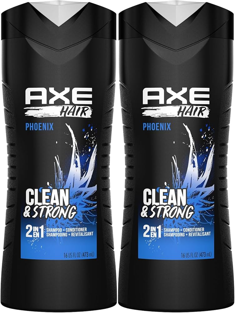 Amazon.com: AXE Phoenix Men's 2-in-1 Shampoo & Conditioner 2-Pack