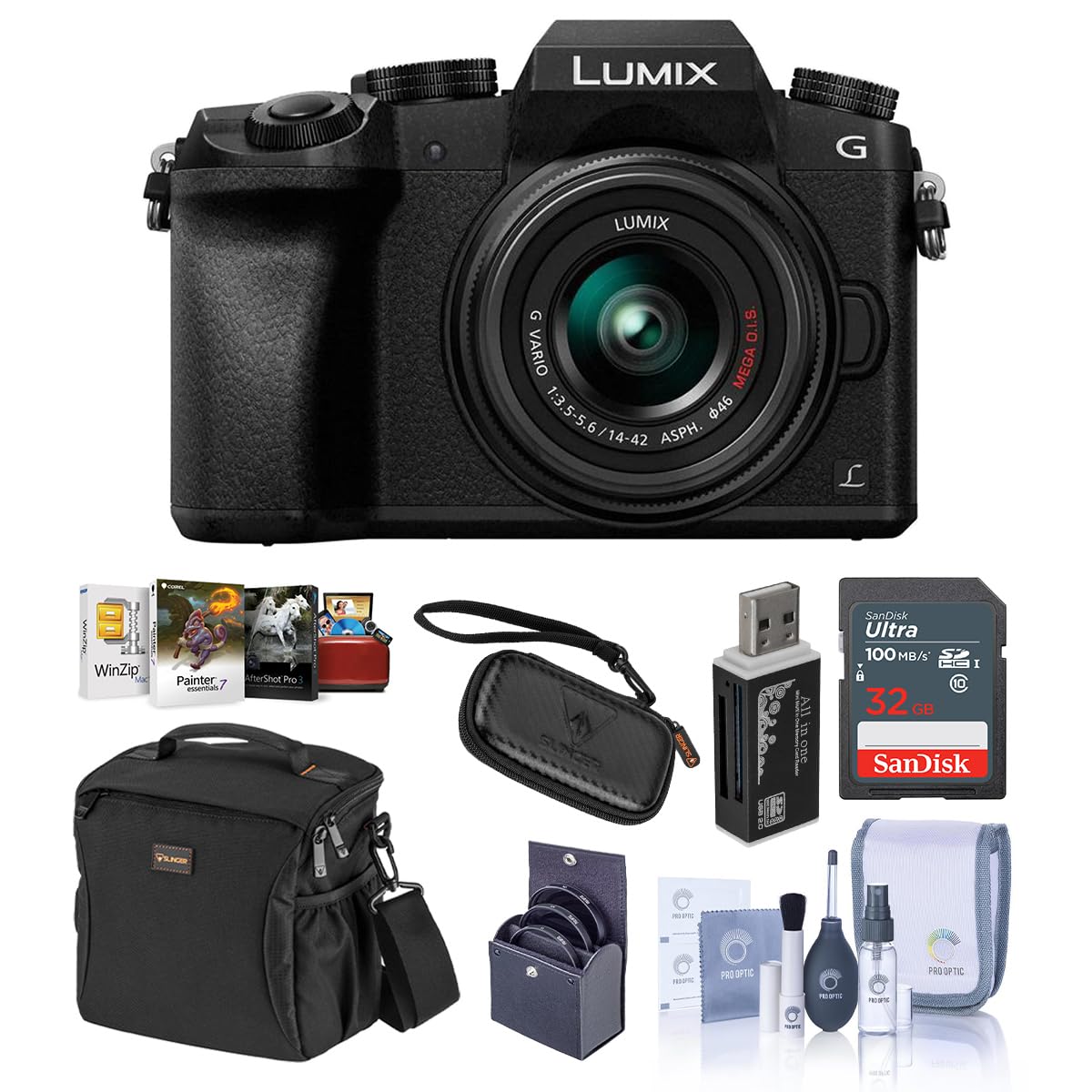 Amazon | Panasonic Lumix DMC-G7 ミラーレスカメラ 14-42mmレンズ付き