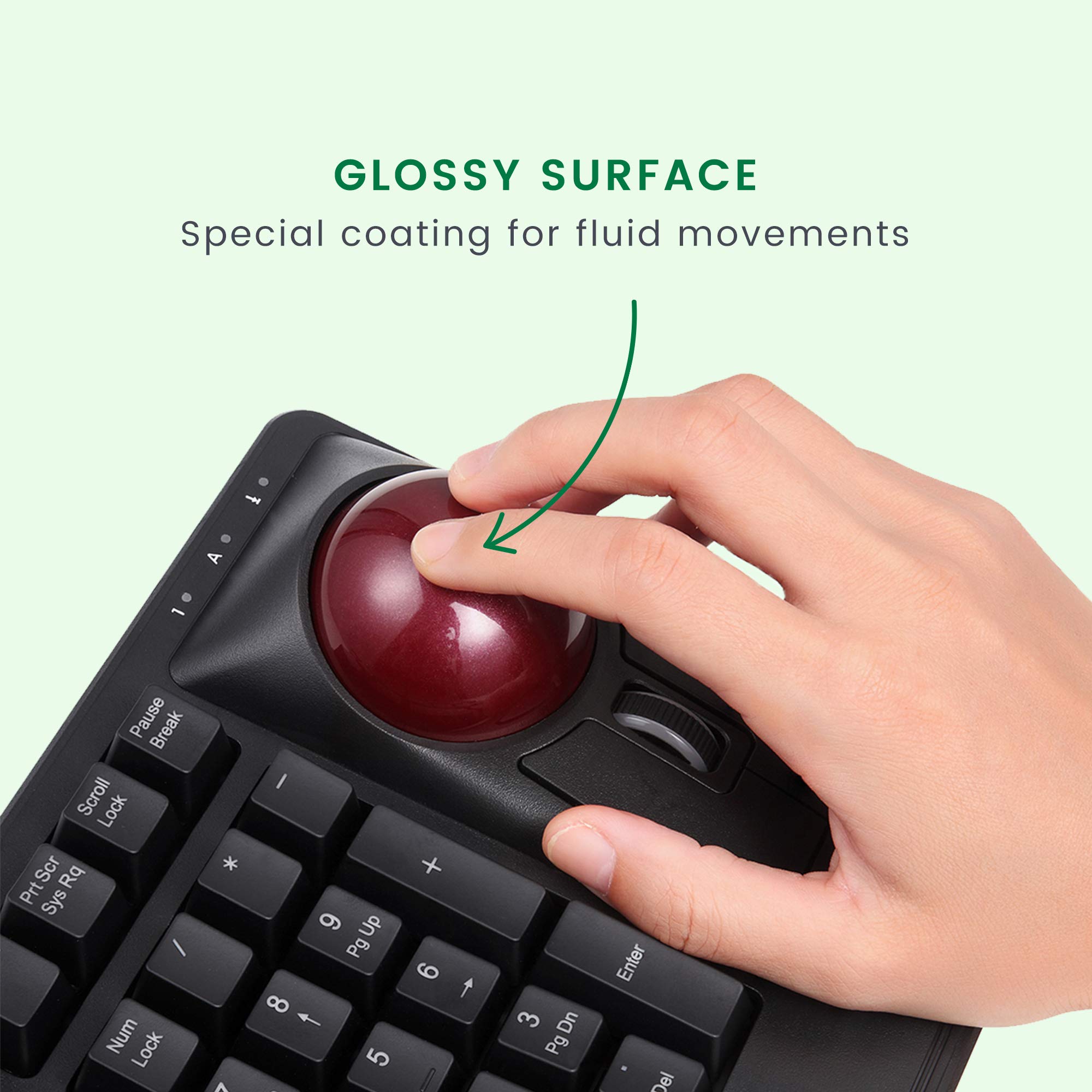 Amazon.co.jp: ぺリックス PERIPRO-304 55 mmトラックボール 光沢