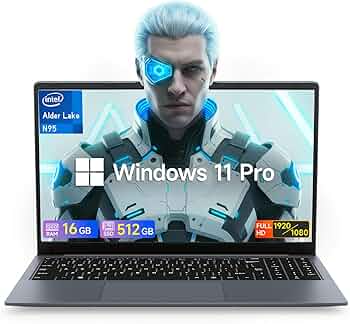 Amazon.com: Bmax 15.6 Inch Laptop, 16GB RAM 512GB SSD, Intel N95