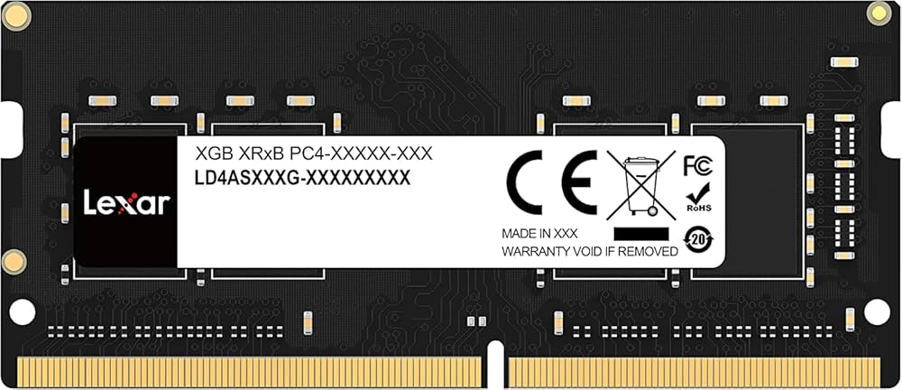 Amazon.co.jp: Lexar 8GB DRAM DDR4 3200MHz SODIMM ノートパソコン