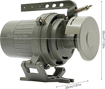 Amazon | 電動ミシンモーター、400Wサーボモーター、工業用ミシン用
