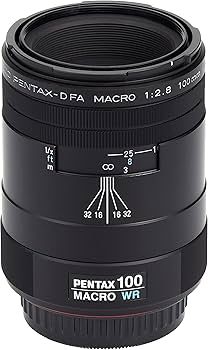 Amazon.com : smc PENTAX-D FA MACRO 100mm F2.8 WR Telephoto Macro