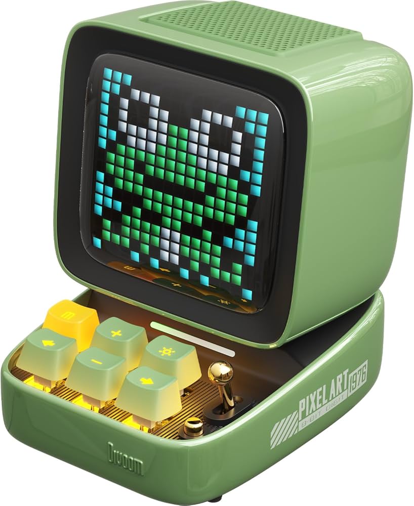 Amazon.co.jp: Divoom Ditoo Pro 可愛いスピーカー 15W 強化された低音