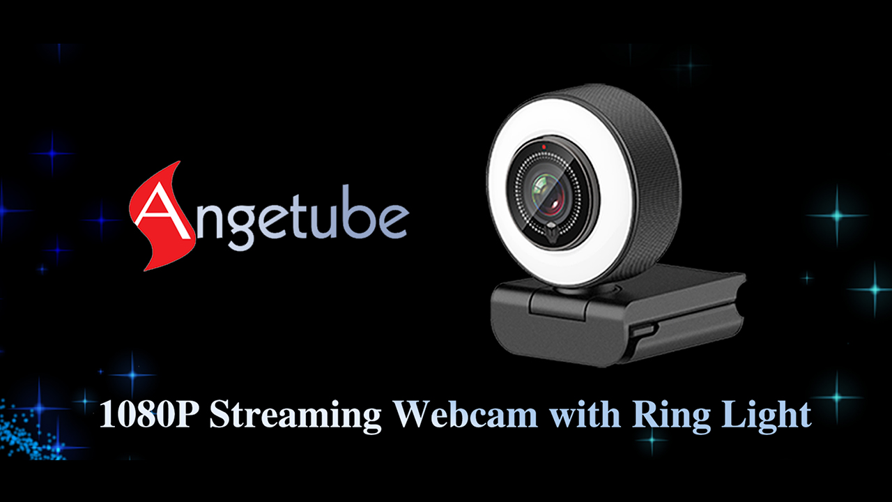 Amazon.co.jp: Angetube webカメラ 1080P ストリーミング ウェブカメラ