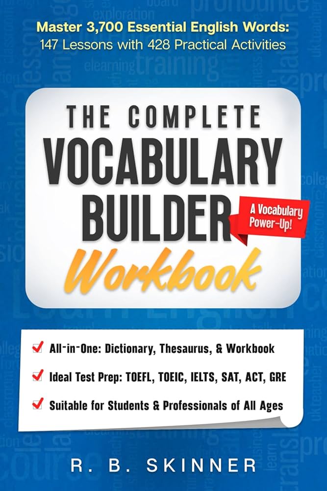 Amazon.com: The Complete Vocabulary Builder Workbook: Master 3,700