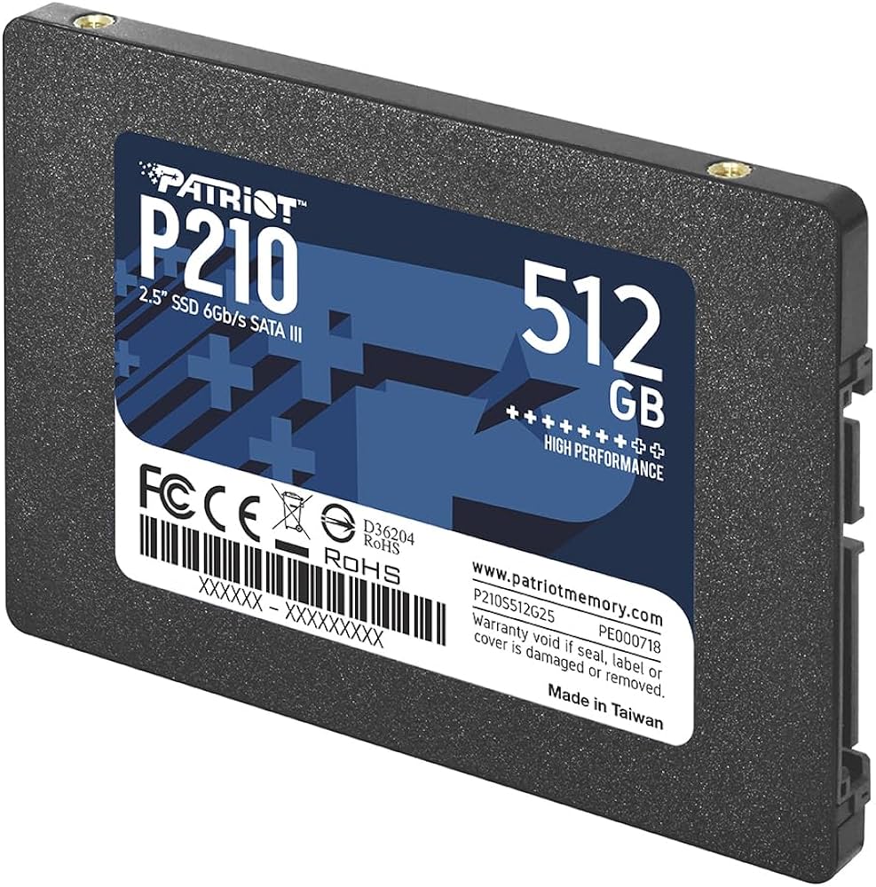 Amazon.co.jp: Patriot Memory P210 512GB SATA3 内蔵型SSD 6Gb/s 2.5