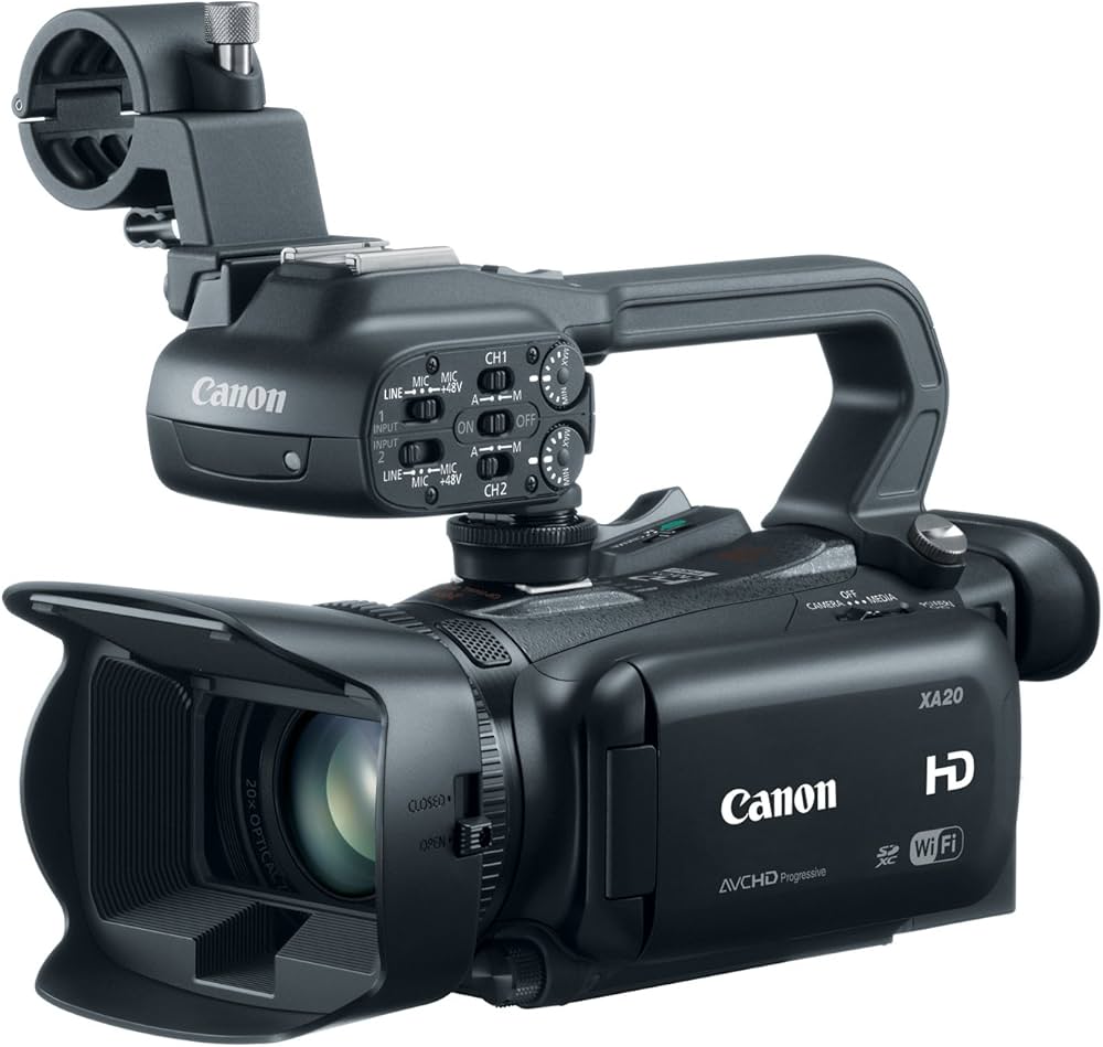 Amazon.com : Canon XA20 Professional Camcorder : Electronics