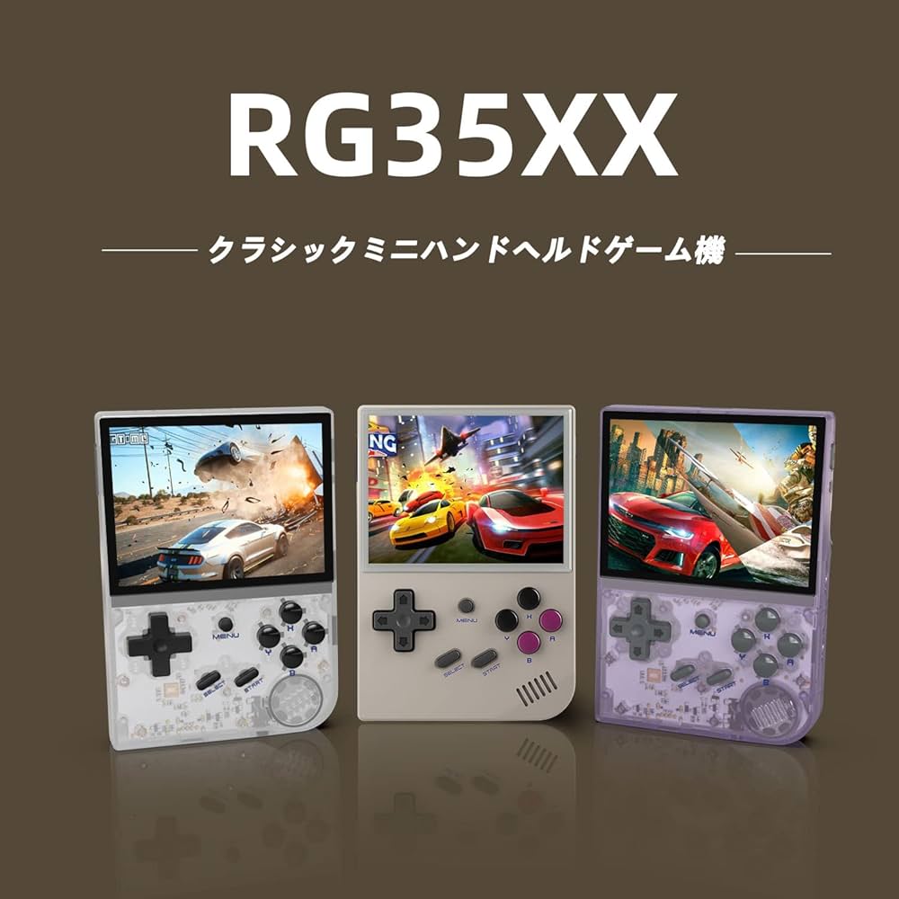 Amazon | ANBERNIC RG35XX Whatskoハンドヘルドゲーム機Linuxシステム