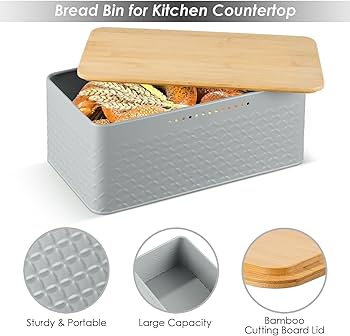 Amazon.co.jp: ブレッドケース パンケース 食パンケース パン箱 パン箱