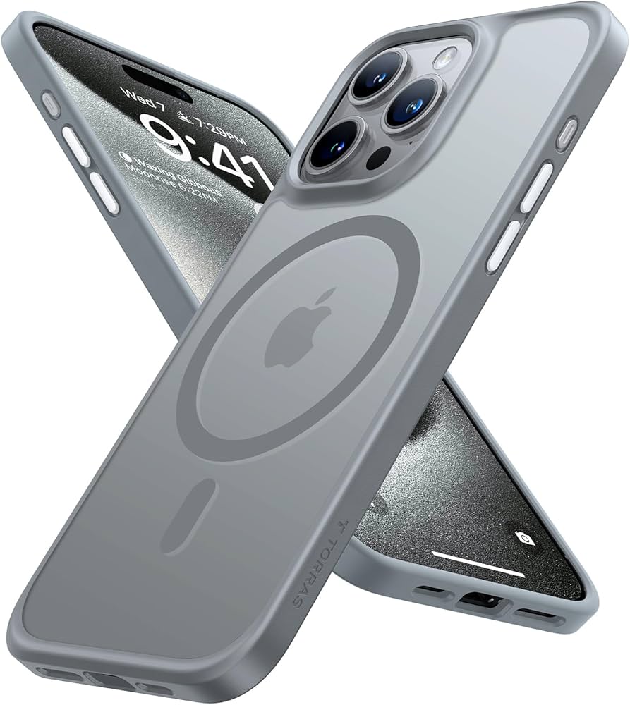 Amazon.com: TORRAS Magnetic Shockproof Compatible with iPhone 15