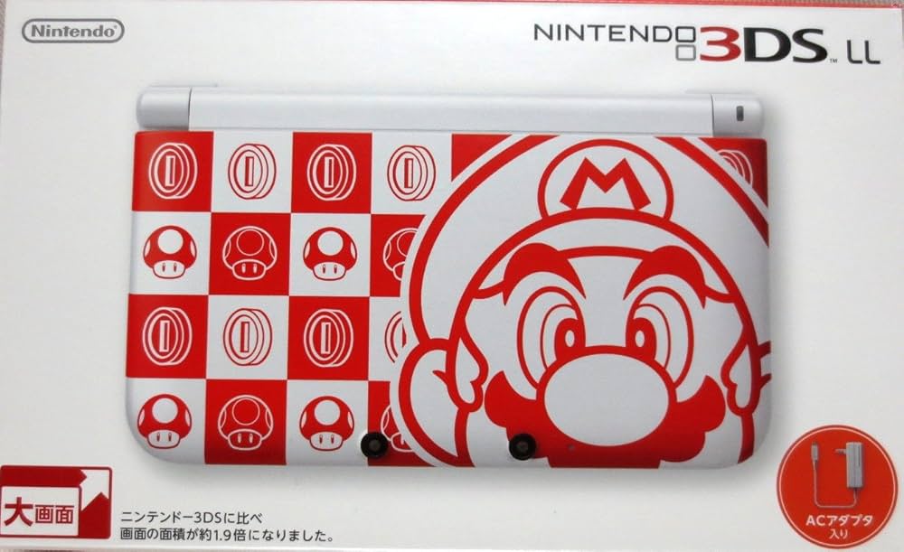 Amazon | 【限定品】ニンテンドー 3DS LL マリオホワイト