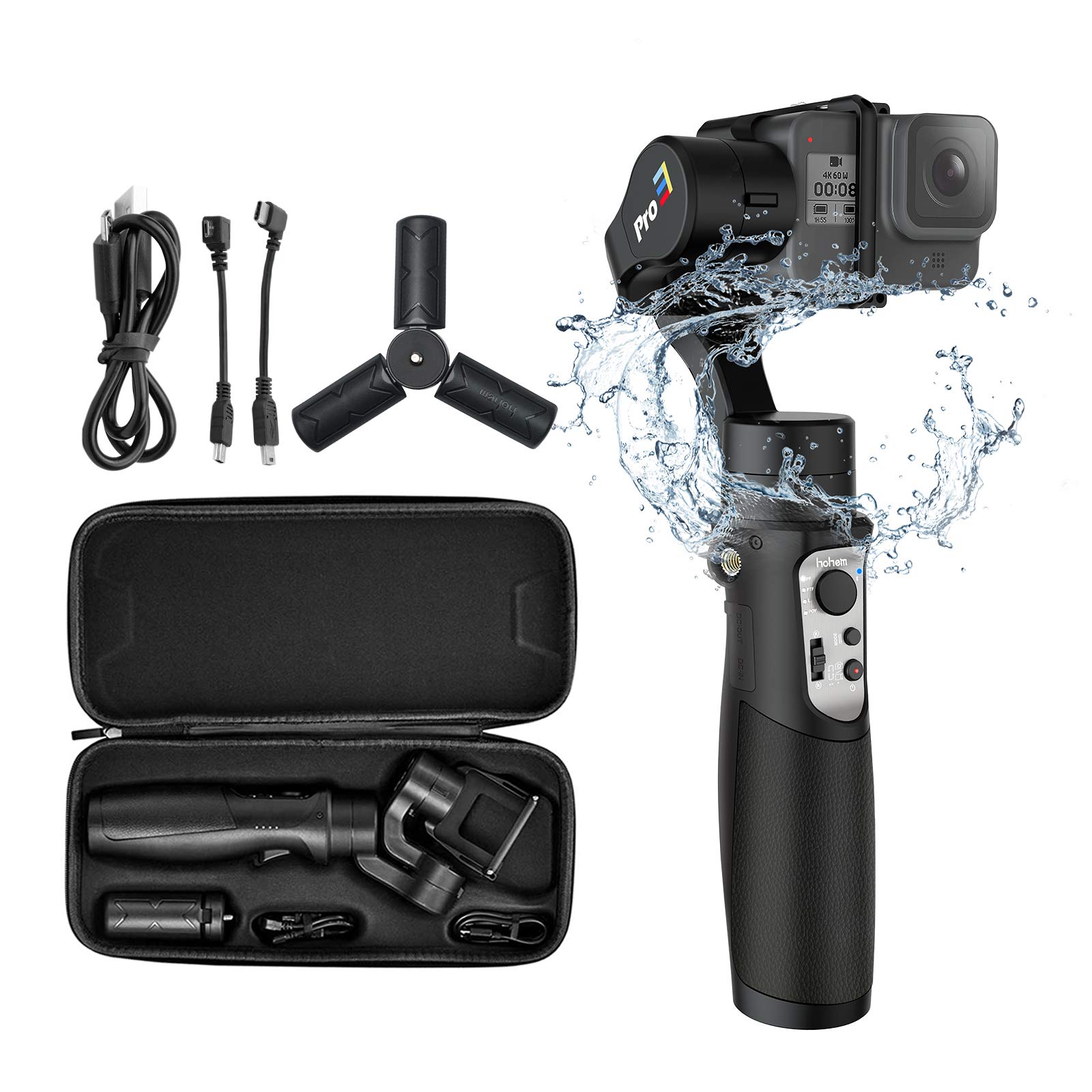 Amazon.co.jp: Hohem iSteady Pro3 手持ちジンバルスタビライザー 三脚