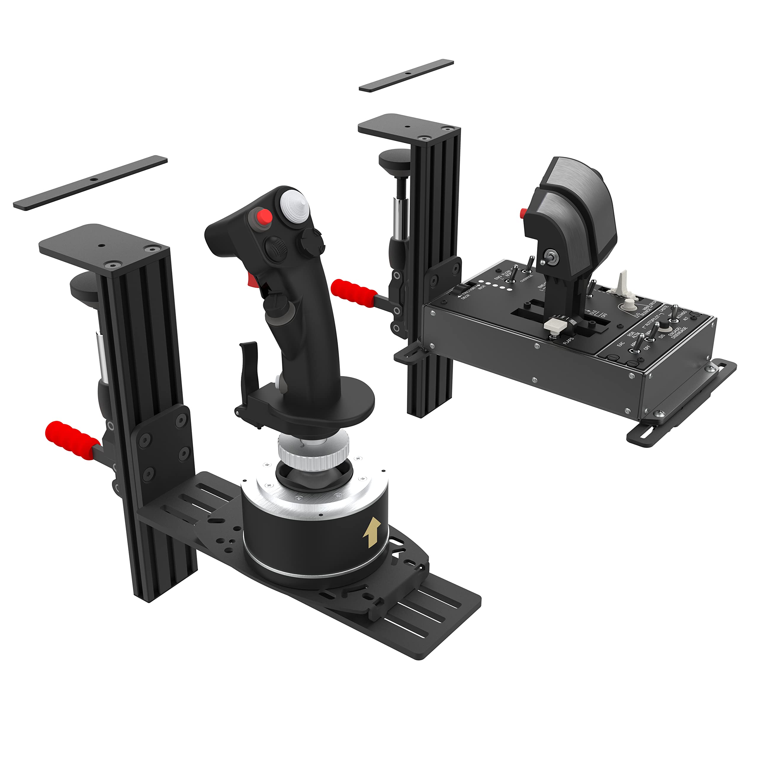 Easyget 2 Set Hotas Mount Desk Mount for the Flight Sim Joystick