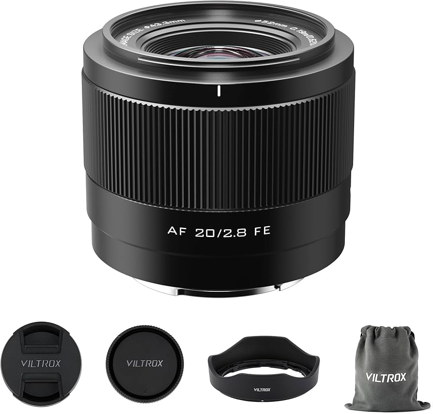 Amazon.com : VILTROX 20mm F2.8 f/2.8 AF Lens for Sony E Mount