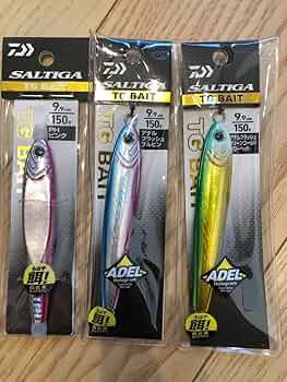 Amazon.co.jp: ダイワ ソルティガ TGベイト 150g 人気カラー3点セット