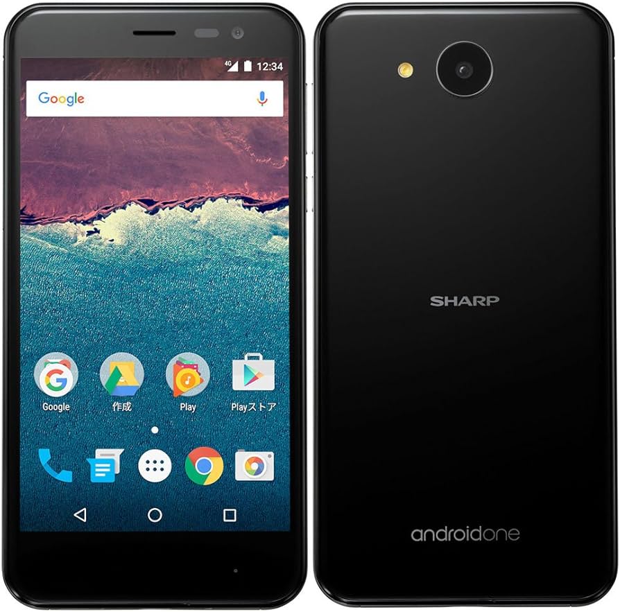 Amazon | SHARP(シャープ) Android One 16GB ブラック 507SH Y!mobile