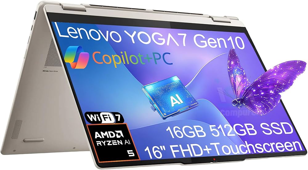 Amazon.co.jp: Lenovo Yoga 7 Gen 10 2-in-1 ビジネスノートパソコン
