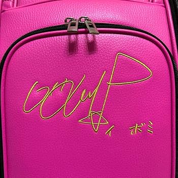 Amazon | 限定 イボミ サイン刺繍入り キャディバッグ 9.5型 | ノー