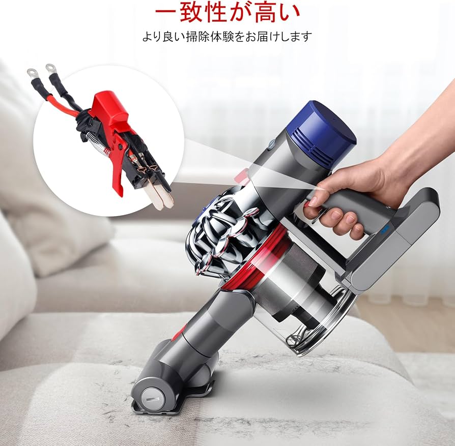 Amazon | トリガースイッチアッセンブリー 交換用ダイソンV8 SV10掃除