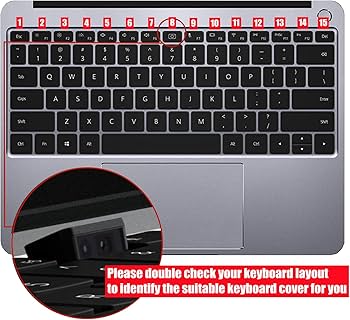 Se7enline Compatible with Huawei Matebook X Pro Keyboard Cover