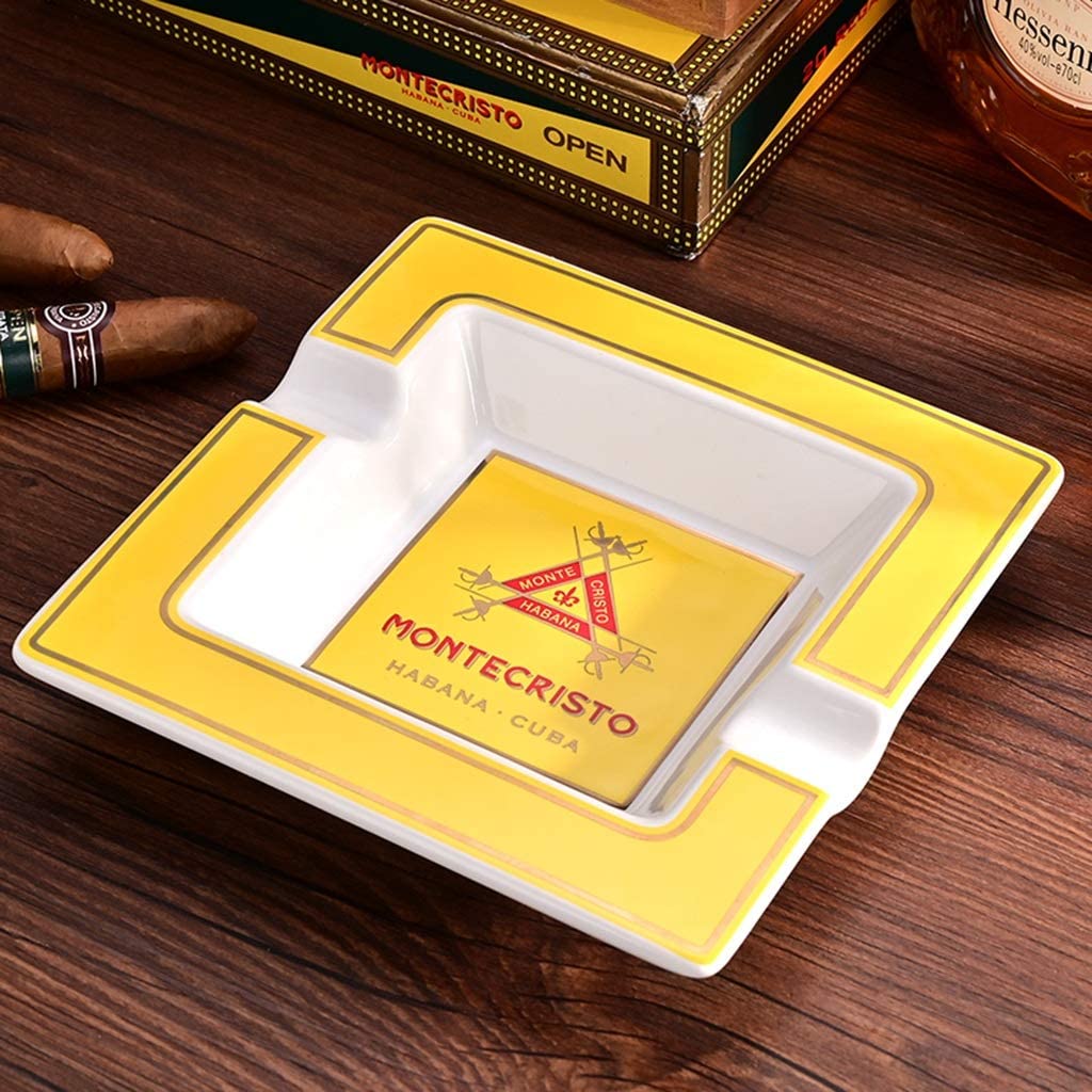 Amazon.co.jp: 葉巻灰皿レトロ家庭用灰皿ポータブル葉巻灰皿大口径灰皿