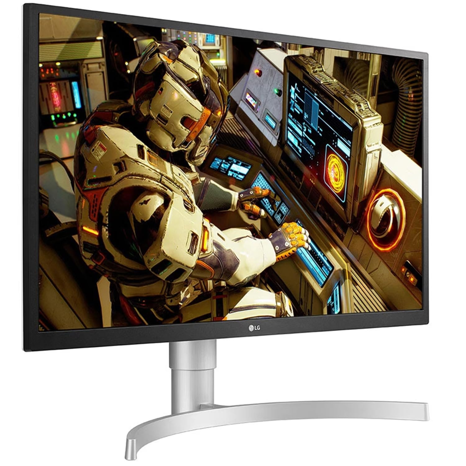 LG 69 cm/27 inches LCD 4K-UHD 3840 x 2160 Pixels HDR 10 Monitor