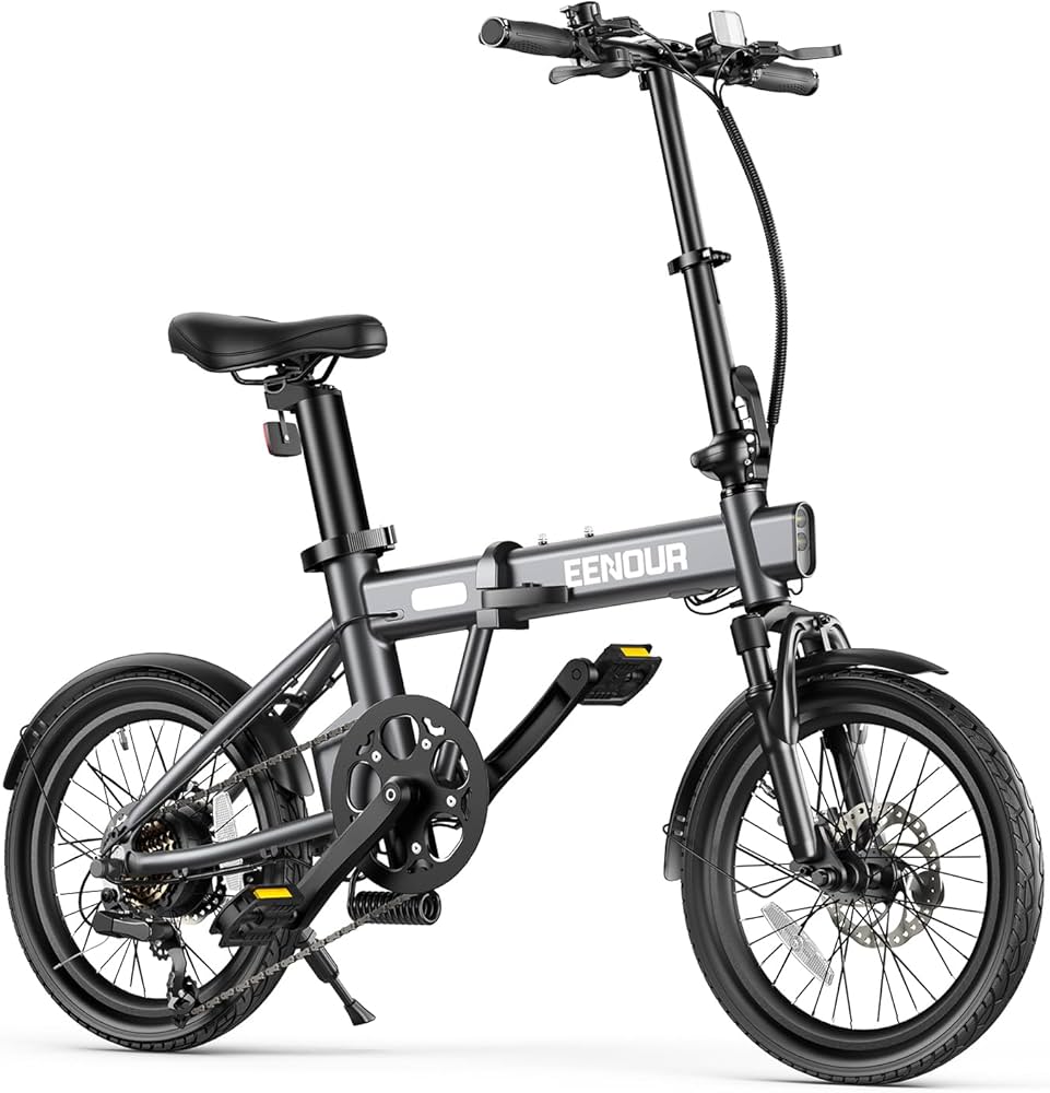 Amazon | EENOUR 電動自転車 C1 電動アシスト自転車 折りたたみ式 16