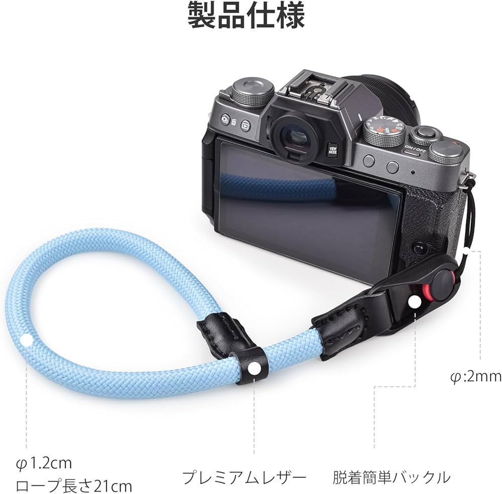 Amazon | [VOVMOEYA] ハンドストラップ、カメラストラップ Fujifilm