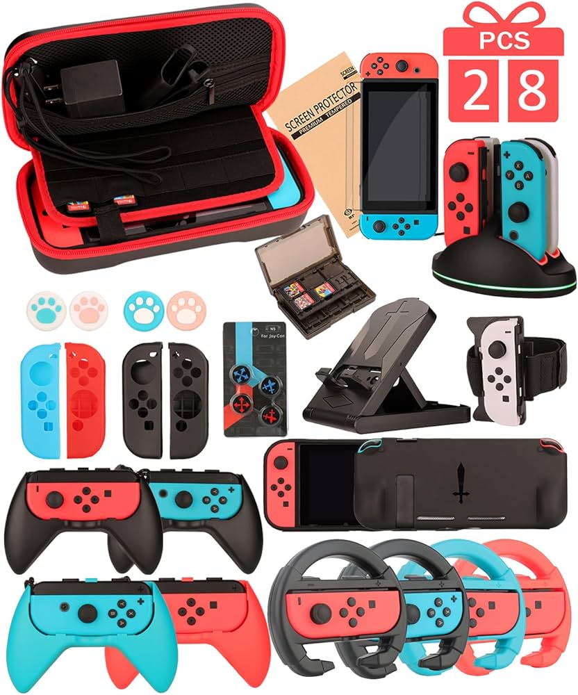 Amazon.com: Switch Accessories - Family Bundle Accessories for
