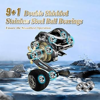 Amazon | DOVIELLO GKA300 ベイトキャスターリール 9+1BB 20ポンド