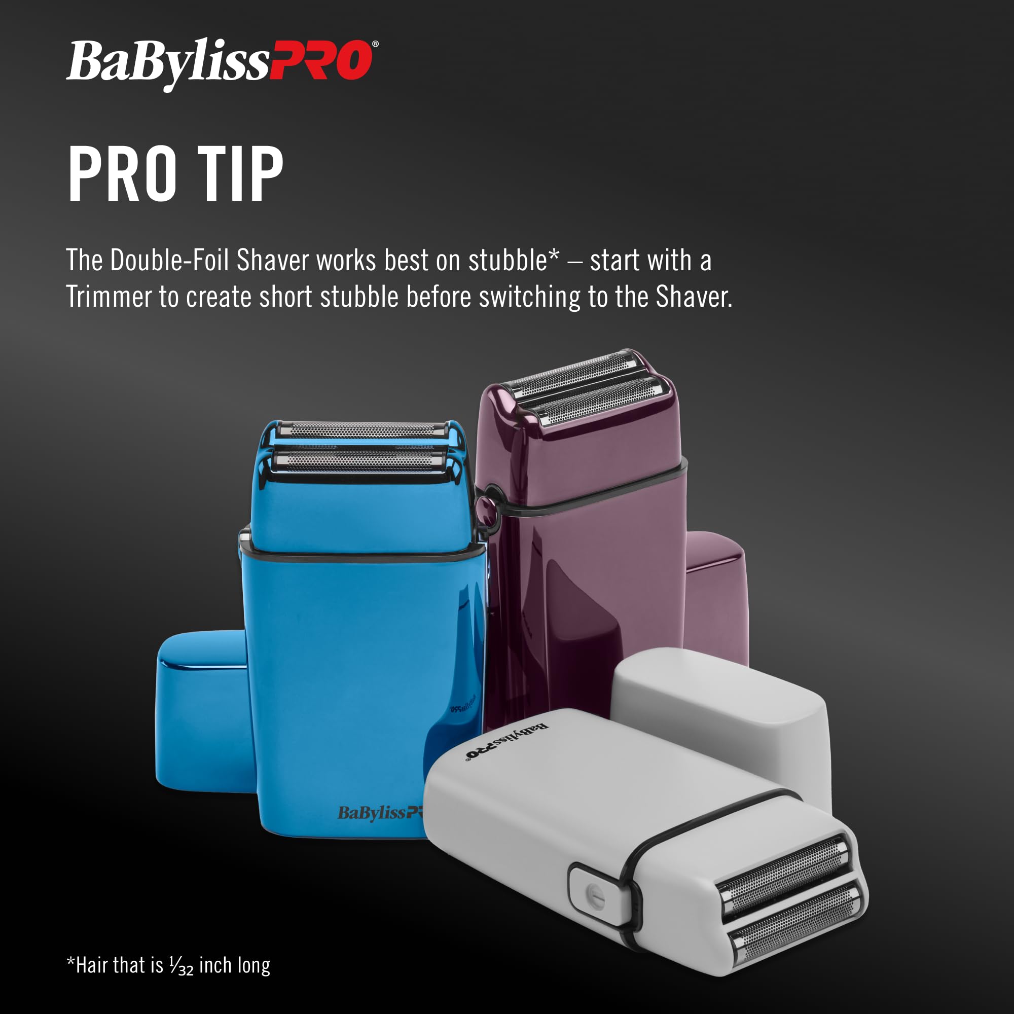 Amazon.co.jp: BaBylissPRO FoilFX コード/コードレス メタル ダブル