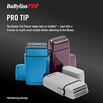 Amazon.co.jp: BaBylissPRO FoilFX コード/コードレス メタル ダブル