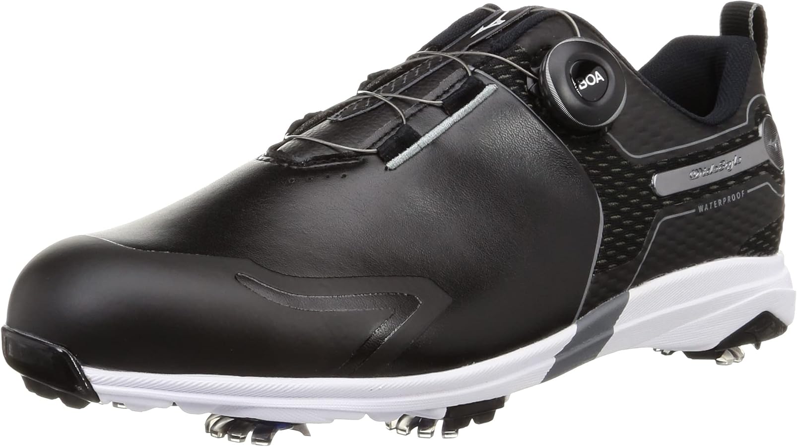 Amazon | [ミズノ] ゴルフシューズ ワイドスタイル SL ボア ブラック