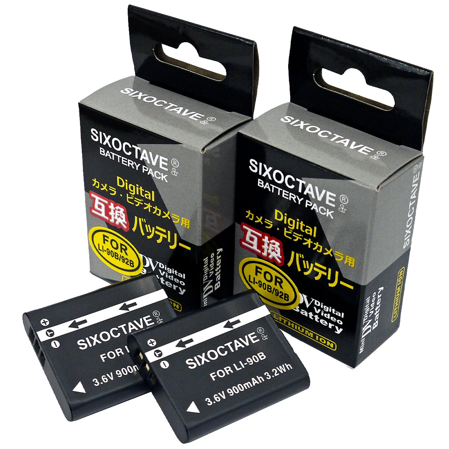 Amazon | str 2個セット オリンパス LI-90B LI-92B 互換バッテリー