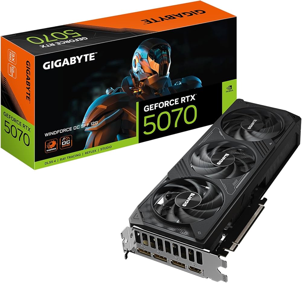 Amazon | GIGABYTE GeForce RTX 5070 WINDFORCE OC SFF 12G