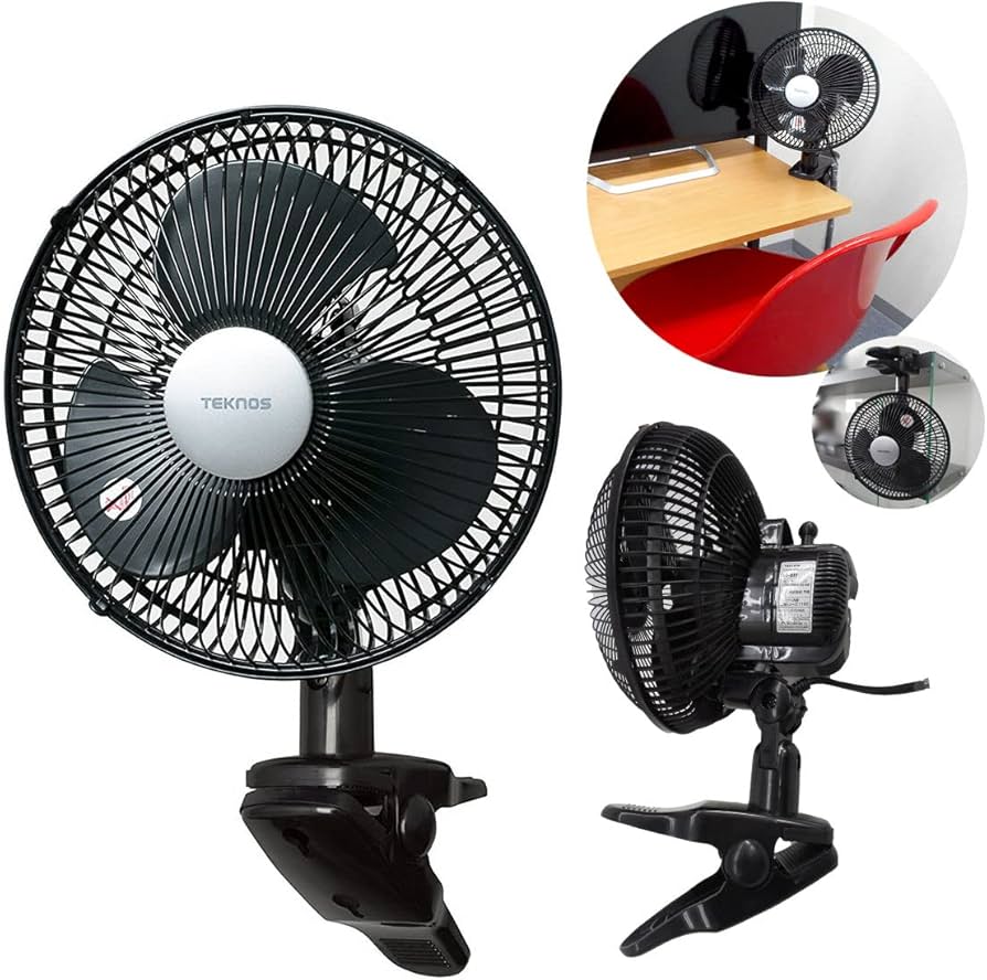 Amazon | TEKNOS テクノス「クリップ扇 約23cmクリップ扇風機」23cm