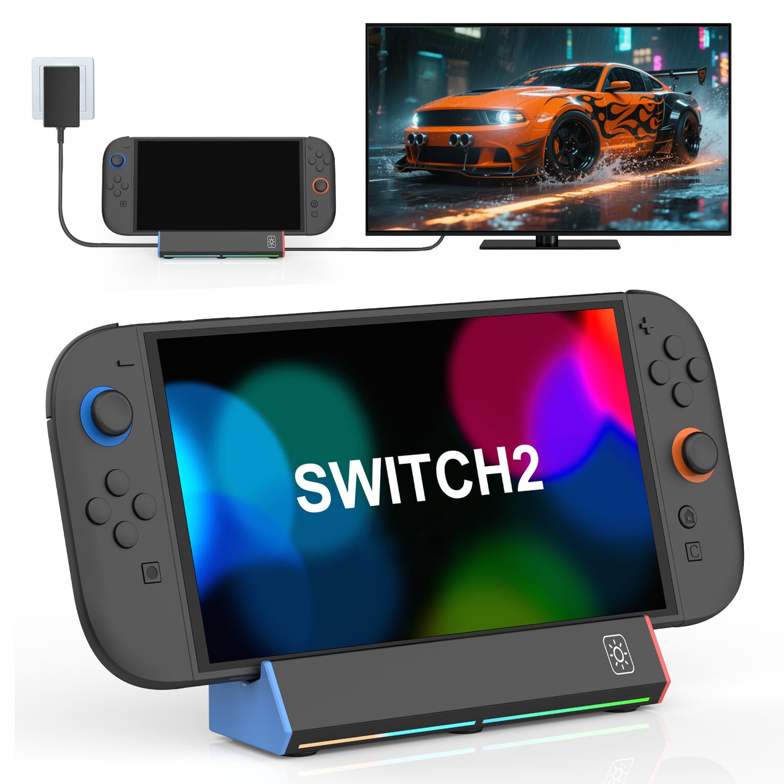 Amazon.com: BRIBAT Switch 2 Dock Station for Nintendo Switch 2