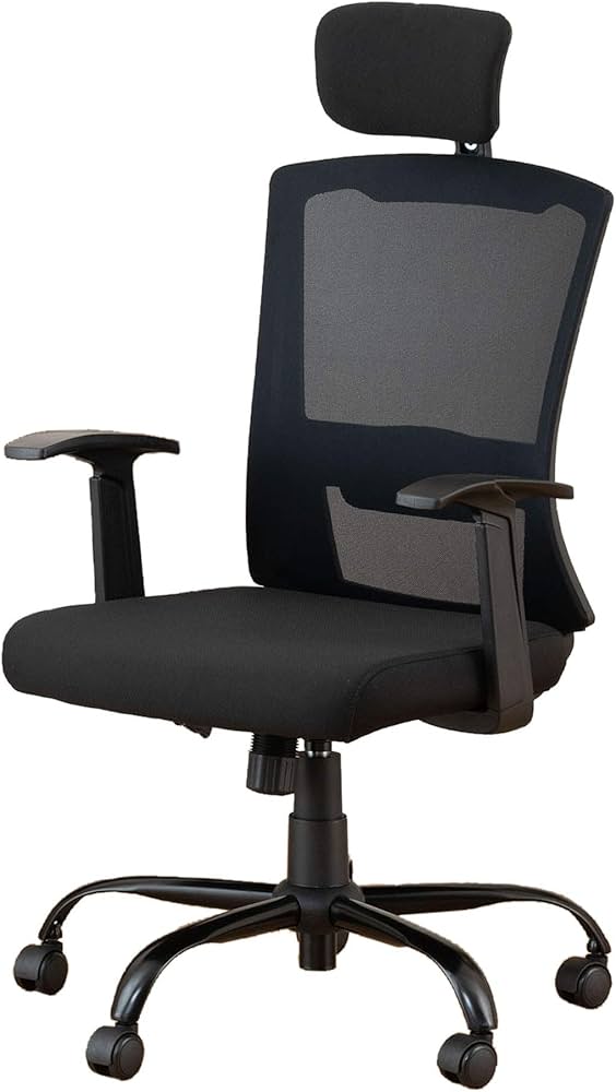 Amazon.co.jp: [ドウシシャ] オフィスチェア ハイバックメッシュチェア